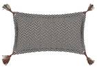 Robson Tassel Toss 12x22 Black/White/