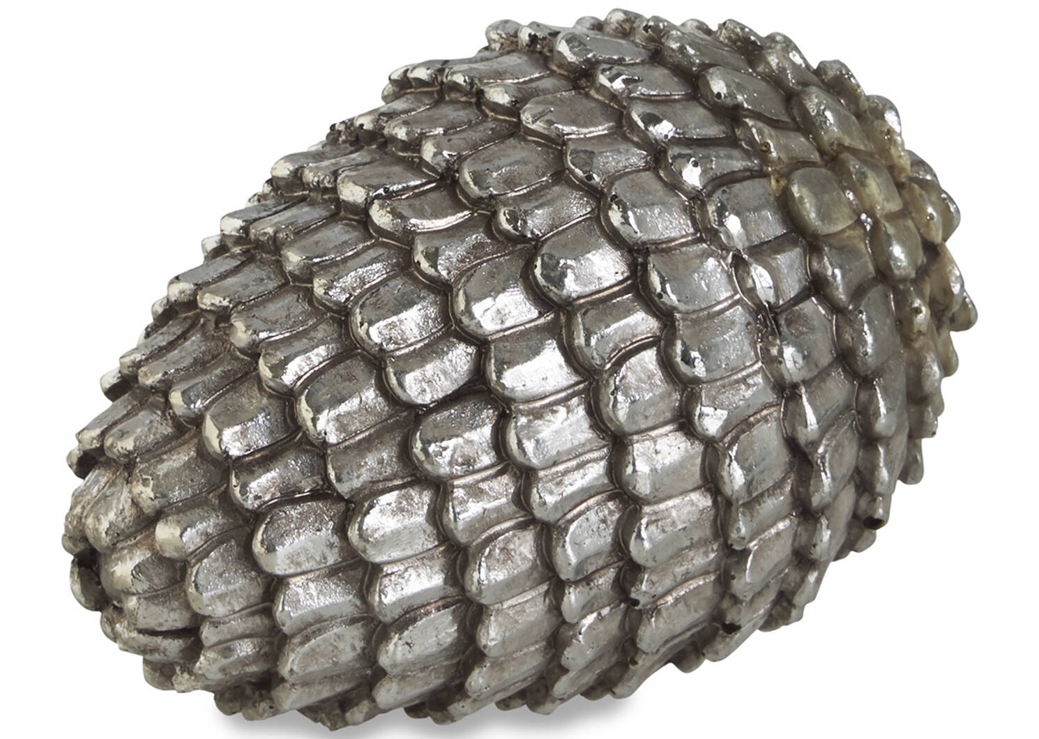 Eli Pinecone Balls -Silver