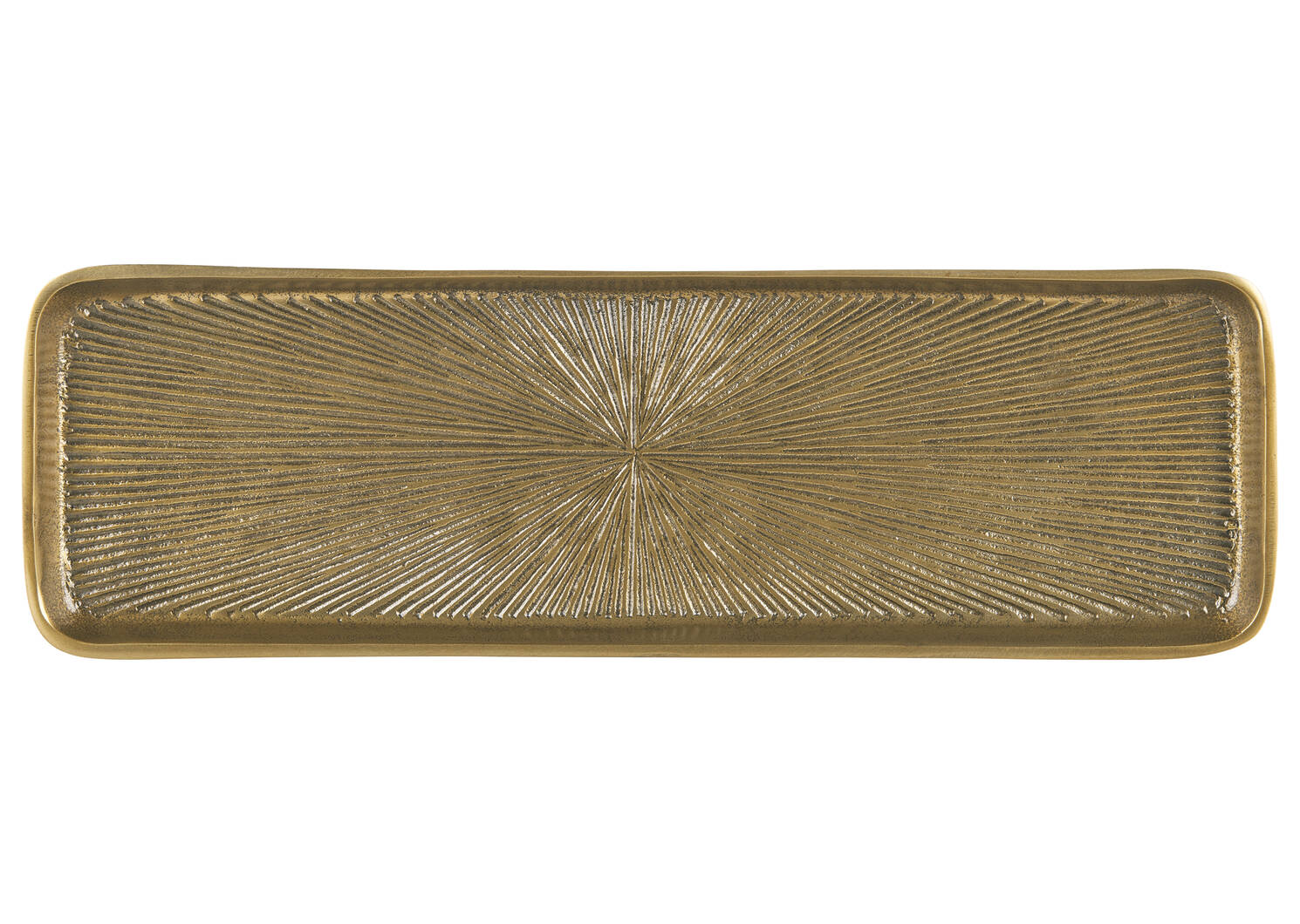 Suranne Tray Large Antiqued Brass