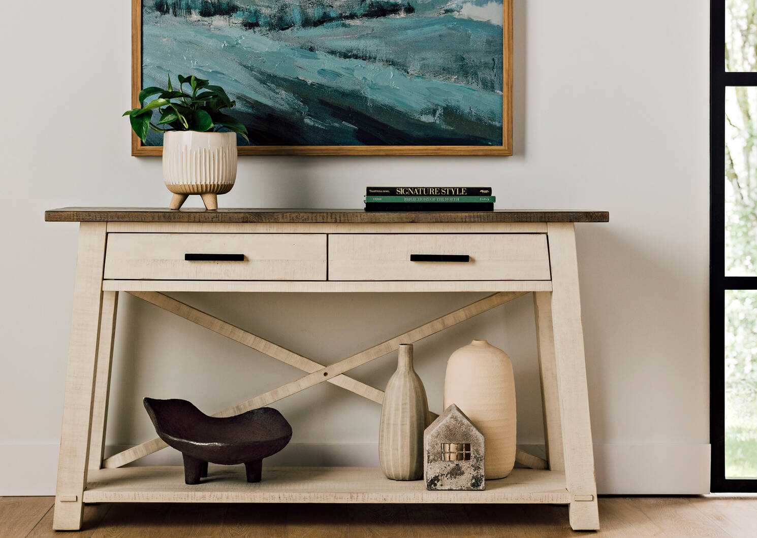 Sechelt Console Table -Cove Drift