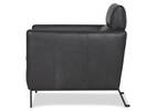 Camilo Leather Armchair -Vista Shadow