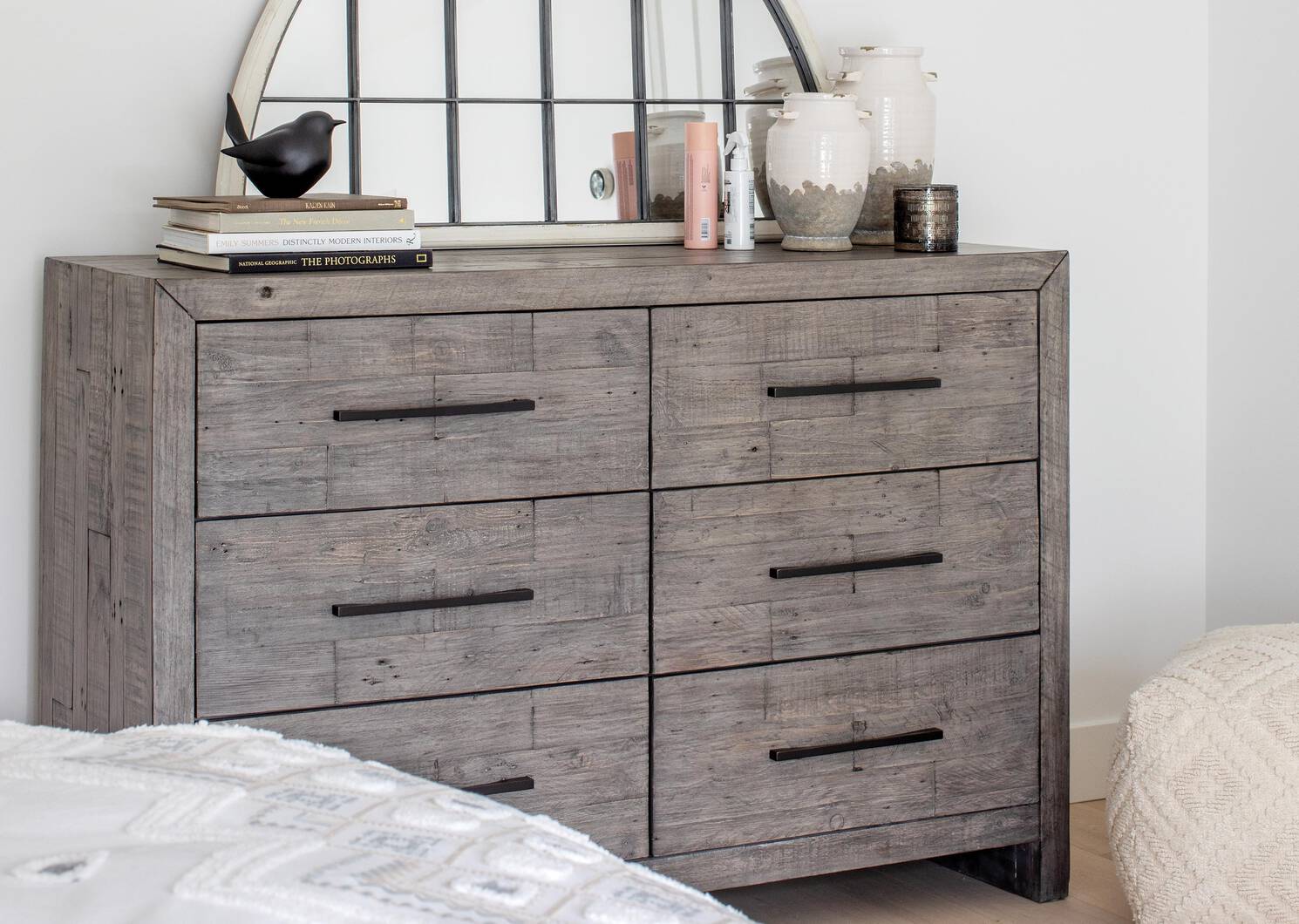 Woodland 6 Drawer Dresser -Stanton Ash