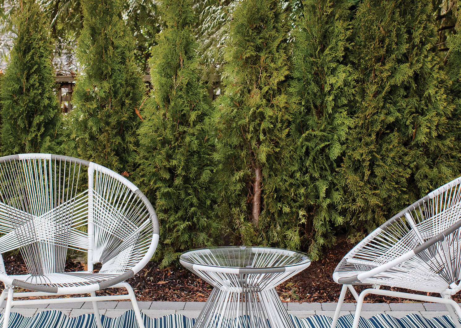 Bali Outdoor Rug 96x120 Melange Atlan