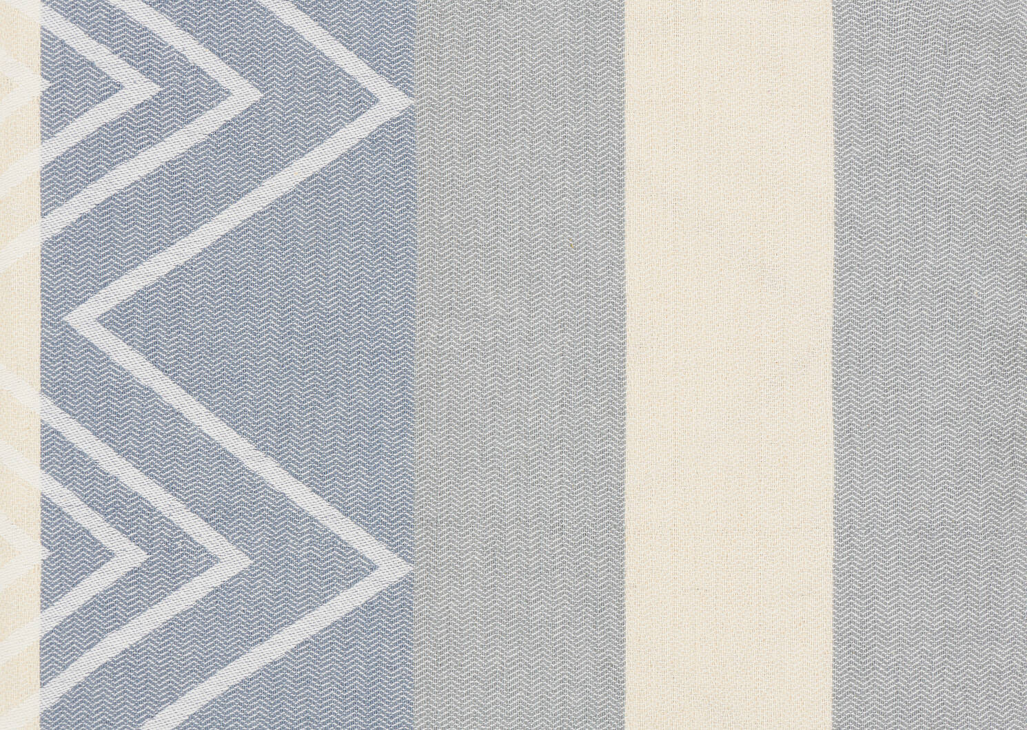 Jeté géo Reith 50x60 bleu/multi