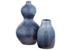 Lacie Vase Tall Blue