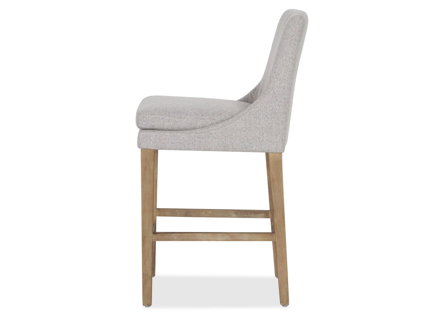 Tabouret Murdoch -Cyrilo argenté/faon