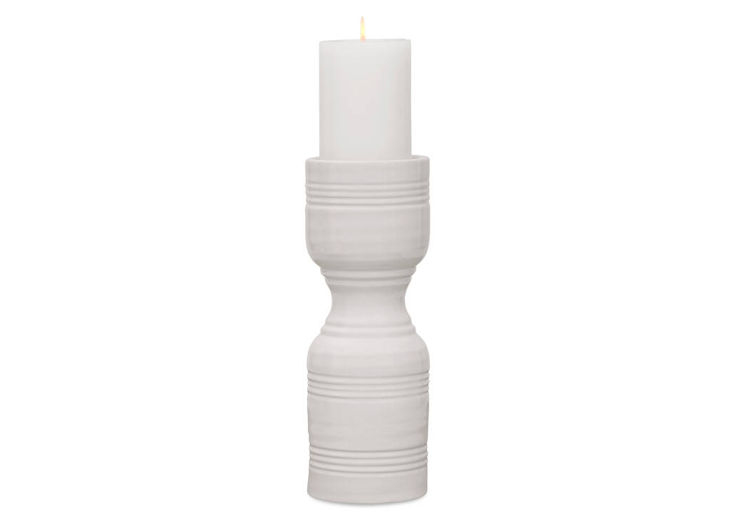 Rife Candle Holder Large Milk