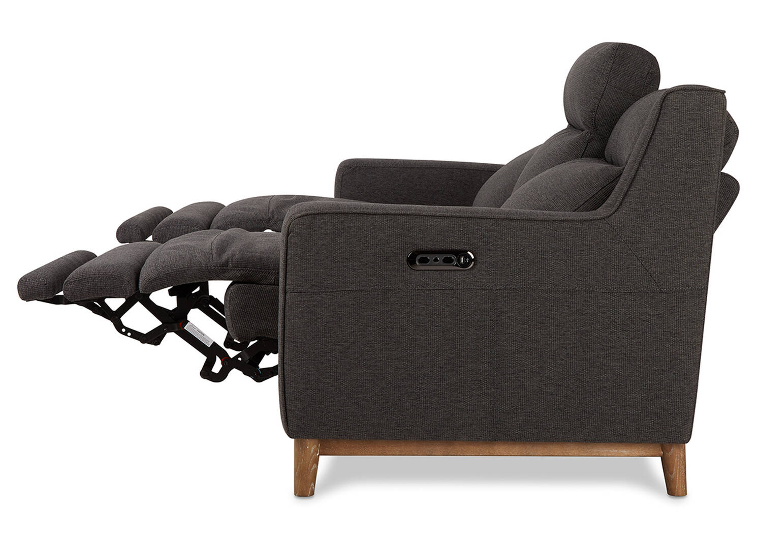 Sanibel Reclining Sofa -Brava Charcoal