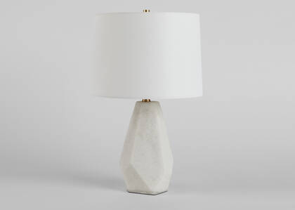 Lampe de table Blanca