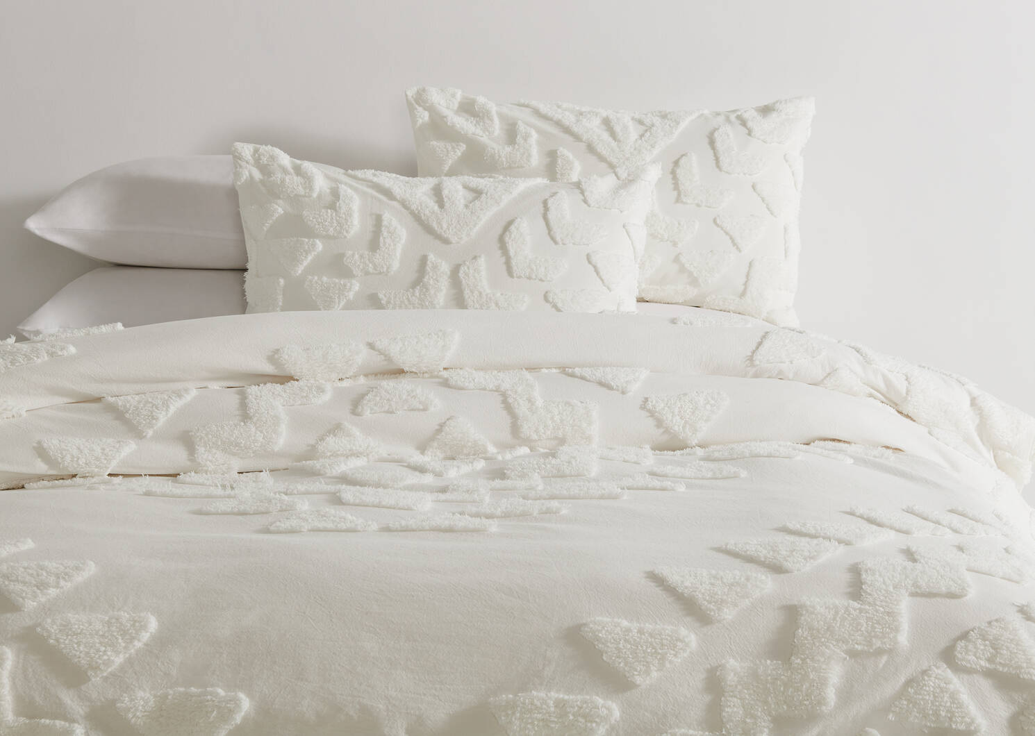 Rooney Duvet Set Queen Ivory