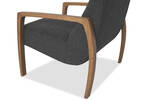 Fauteuil Jonas -Sia charbon