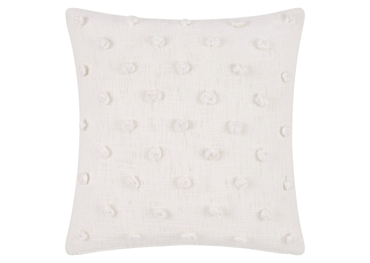 Daphne Pom Pom Toss 20x20 Ivory