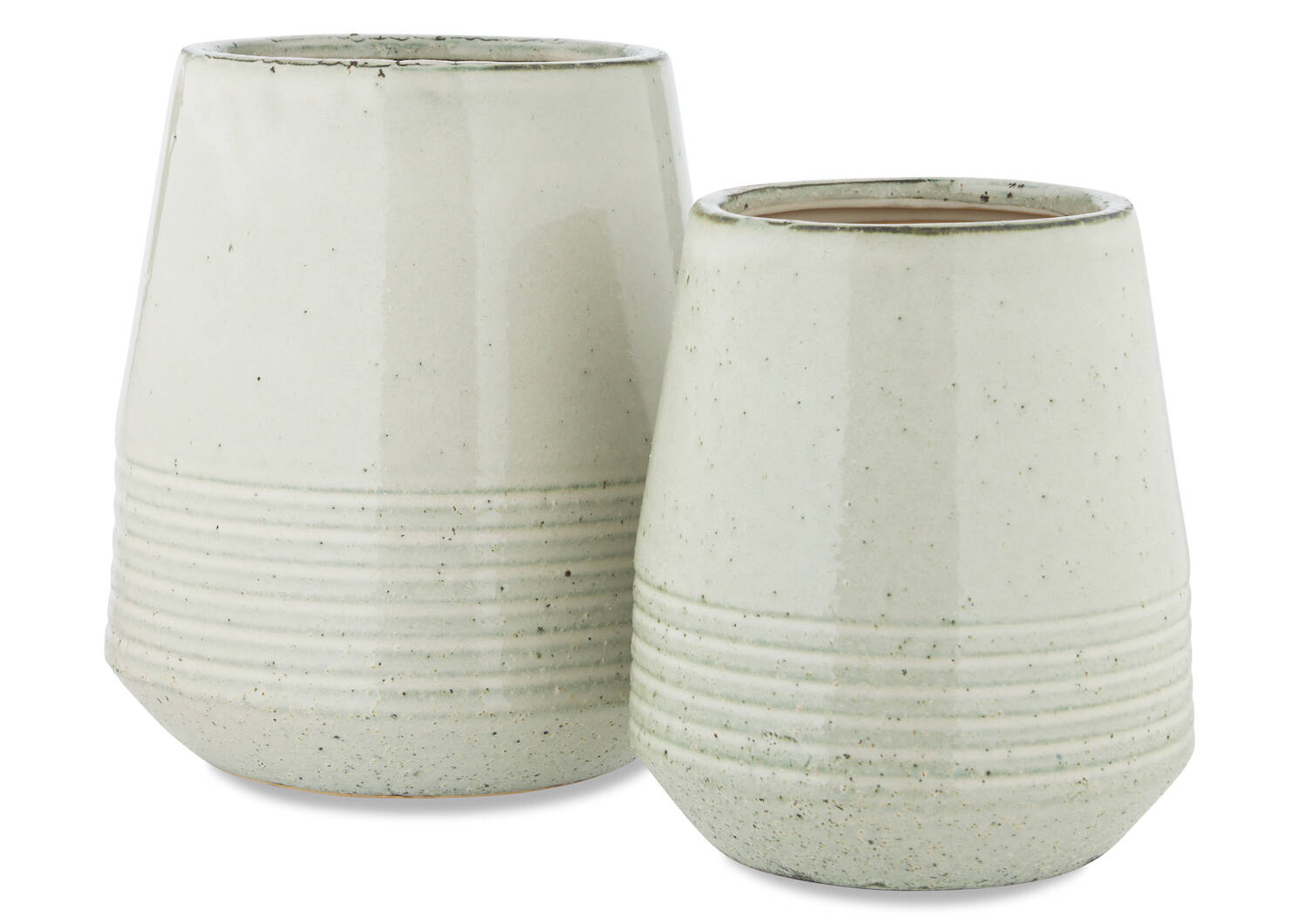 Clancy Vases -White