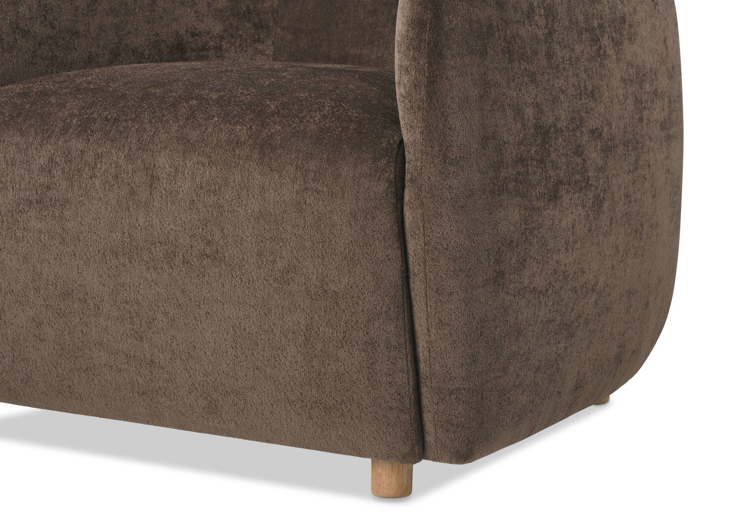 Fauteuil Statler -Judy chocolat