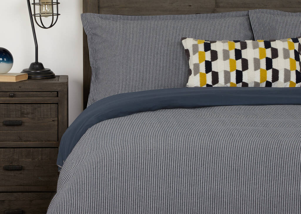 Jefferson Stripe Duvet Set Queen