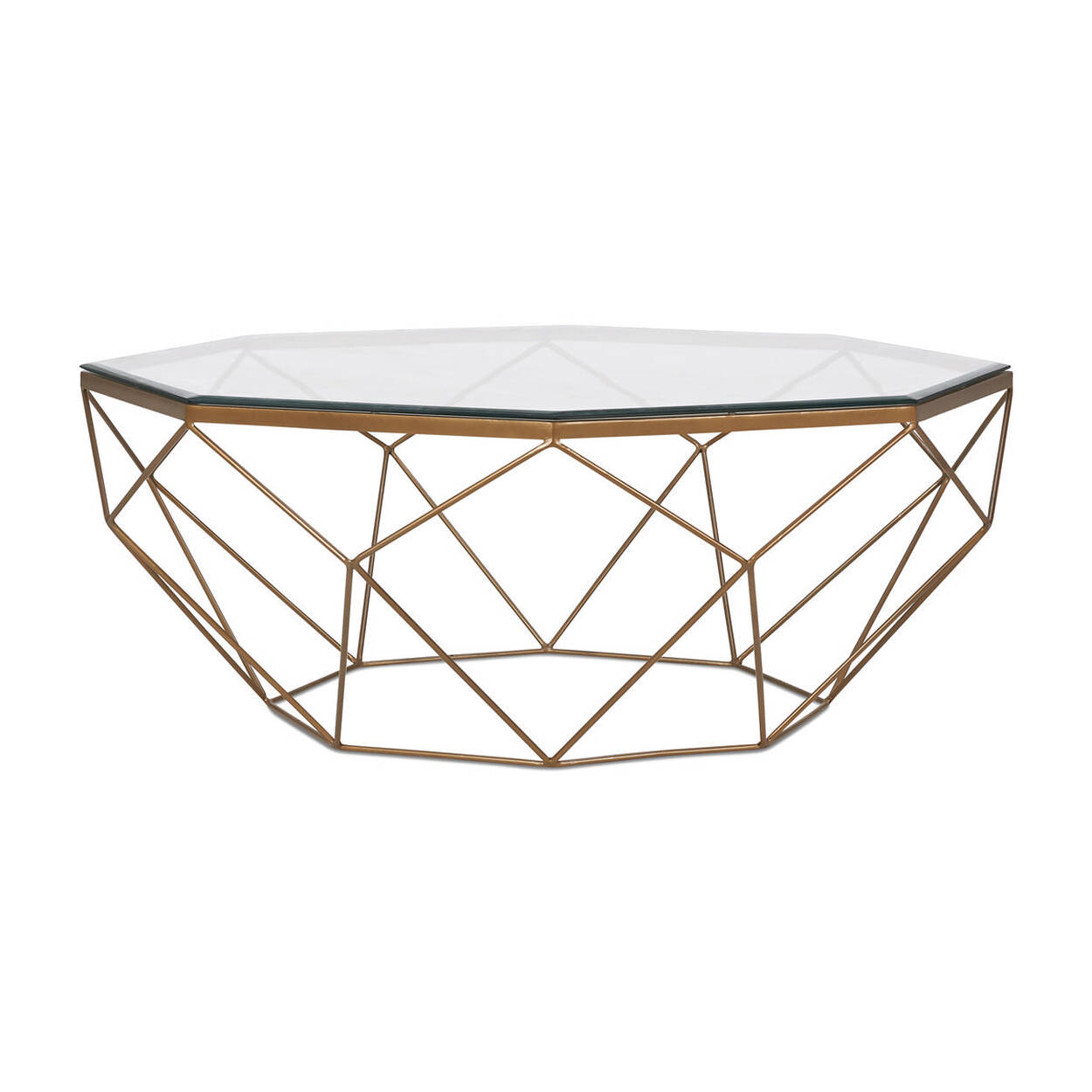 Stella Coffee Table Brass
