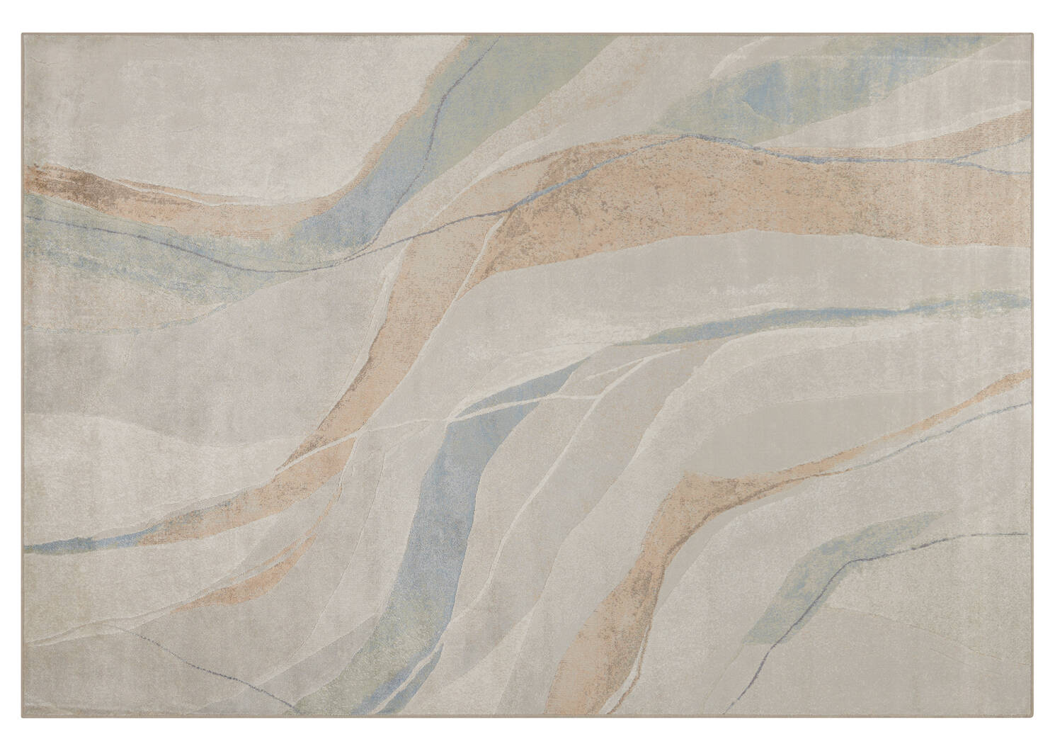 Onda Rug 63x90 Ivory/Multi