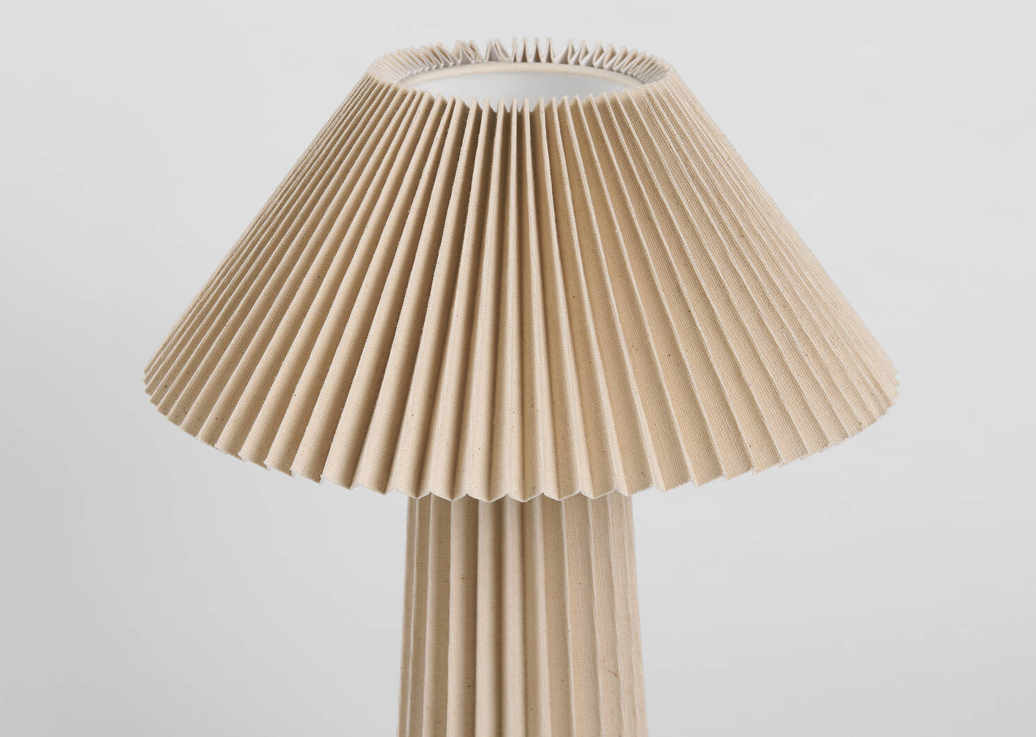 Lampe de table Seana ivoire