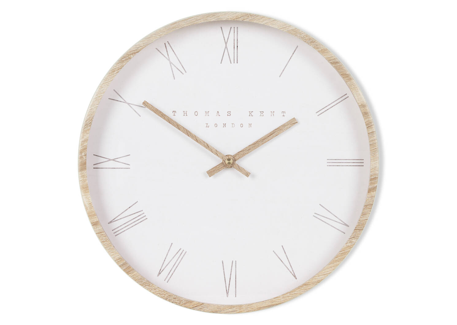 Calder Wall Clock White