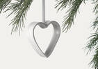 Fond Heart Ornament White