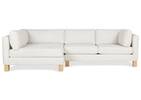Gillian Sectional -Ashford Cream, LCF