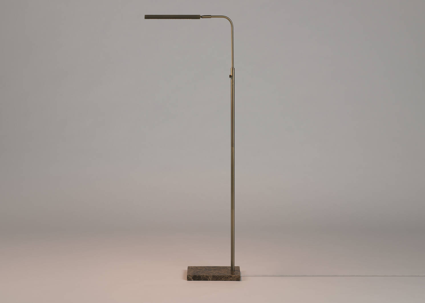 Lampe sur pied DEL Oscar laiton