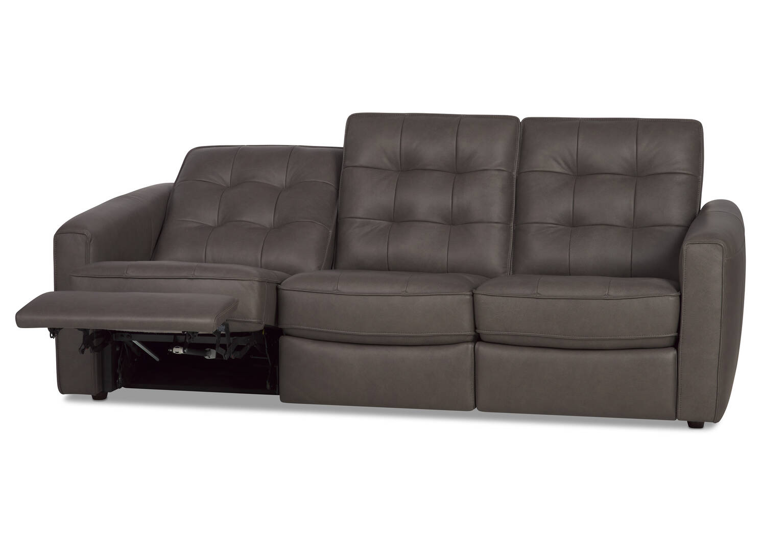 Payton Leather Reclining Sofa -Ashby Stn