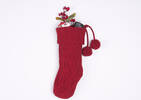 Lottie Knit Stocking Red
