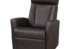 Belvedere Leather Recliner -Tre Brown