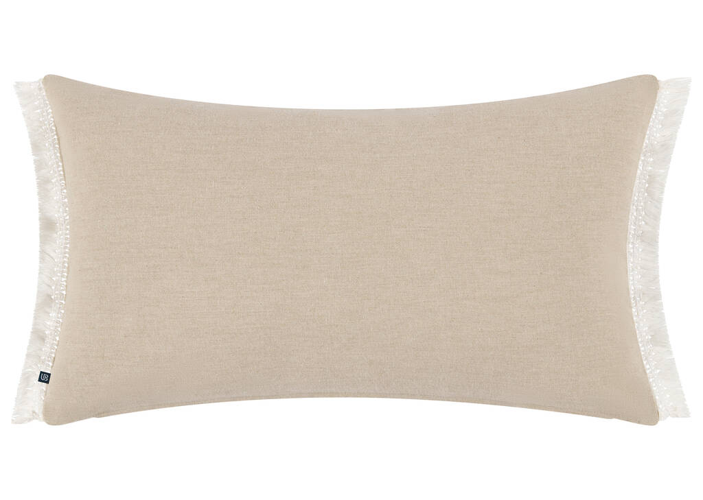 Rena Pillow 14x24 Sand/Ivory