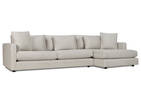 Berg Sofa Chaise -Egyptian Dove, RCF