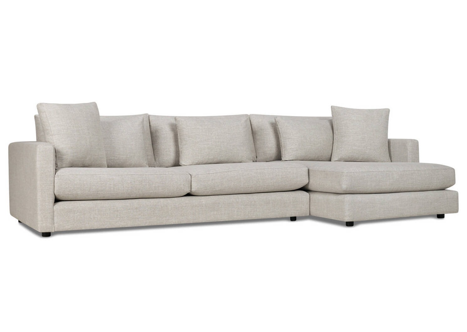 Berg Sofa Chaise -Egyptian Dove, RCF