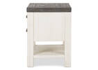 Table de chevet Fairmont -Meyer colombe