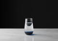 Verre long Maris transparent/bleu