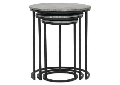 Gael Nesting Table Set -Kaya Grey