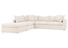 Eloise Ottoman -Nile Cream