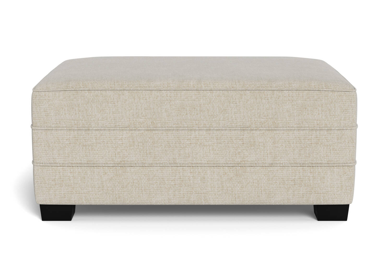 Azure Custom Ottoman 40x26"