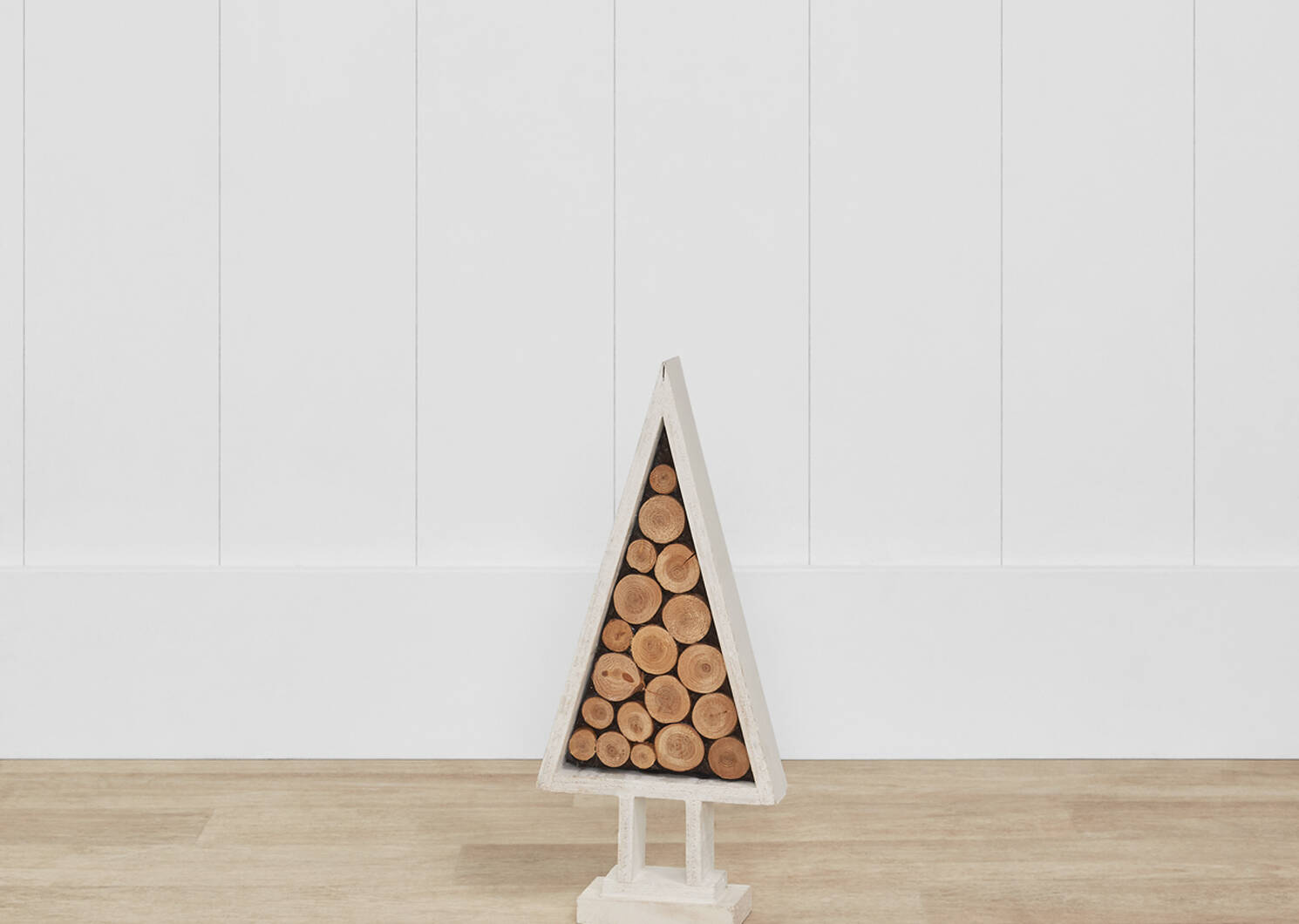 Petit arbre décoratif Banff blanc