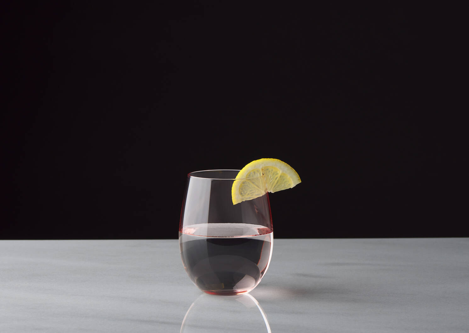Verre court Georgette rose