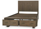 Namara Storage Bed -Amelio Buff, QUEEN