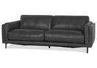 Renfrew Leather Sofa 80" -Adler Grey