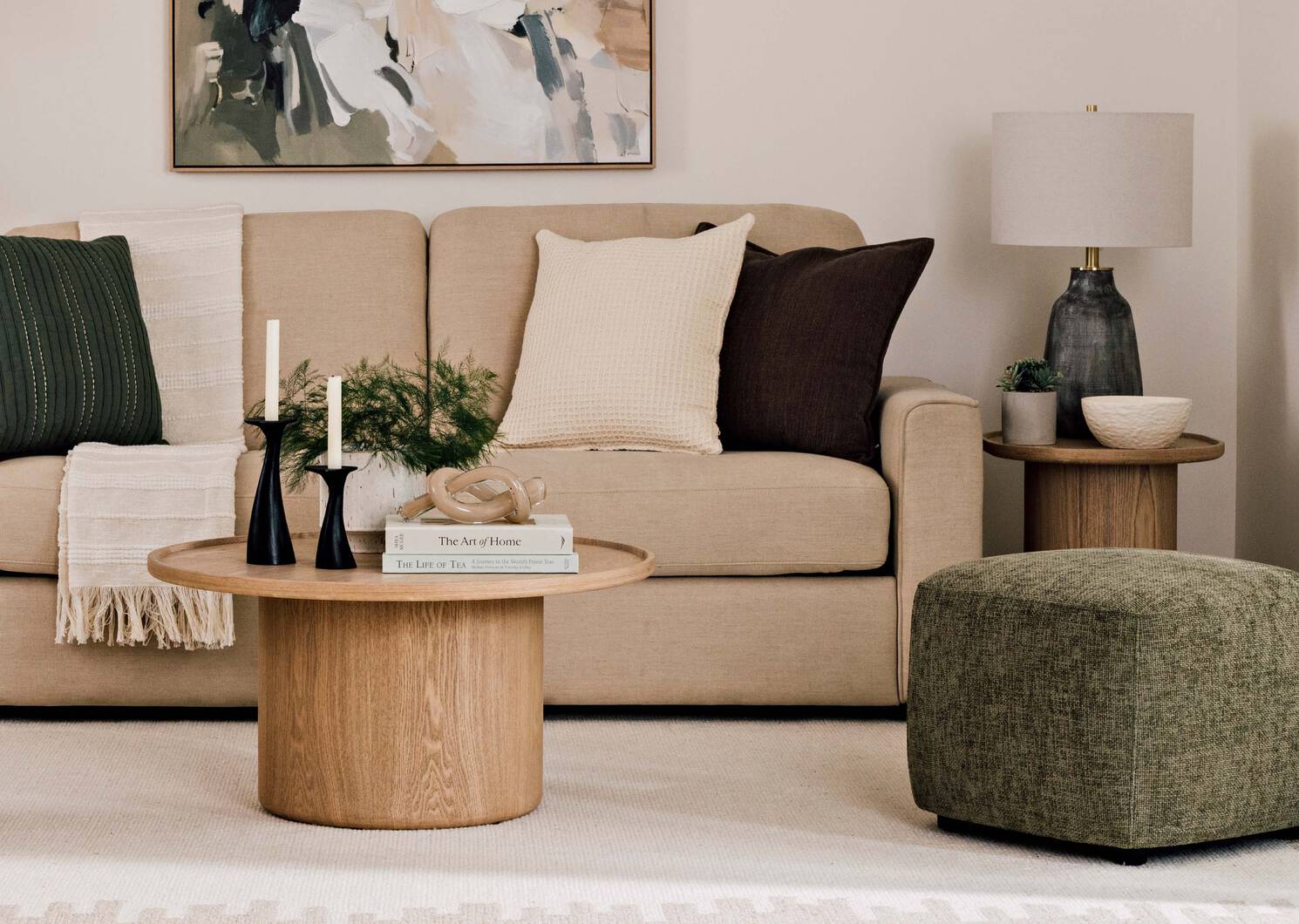 Bougie en pot Carara feu camp 3 m&egrave;c. bl