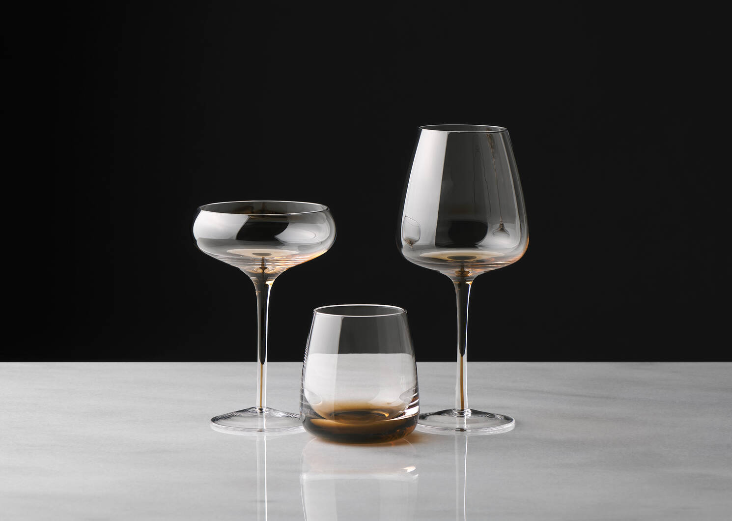 Maris OF Glass Clear/Amber
