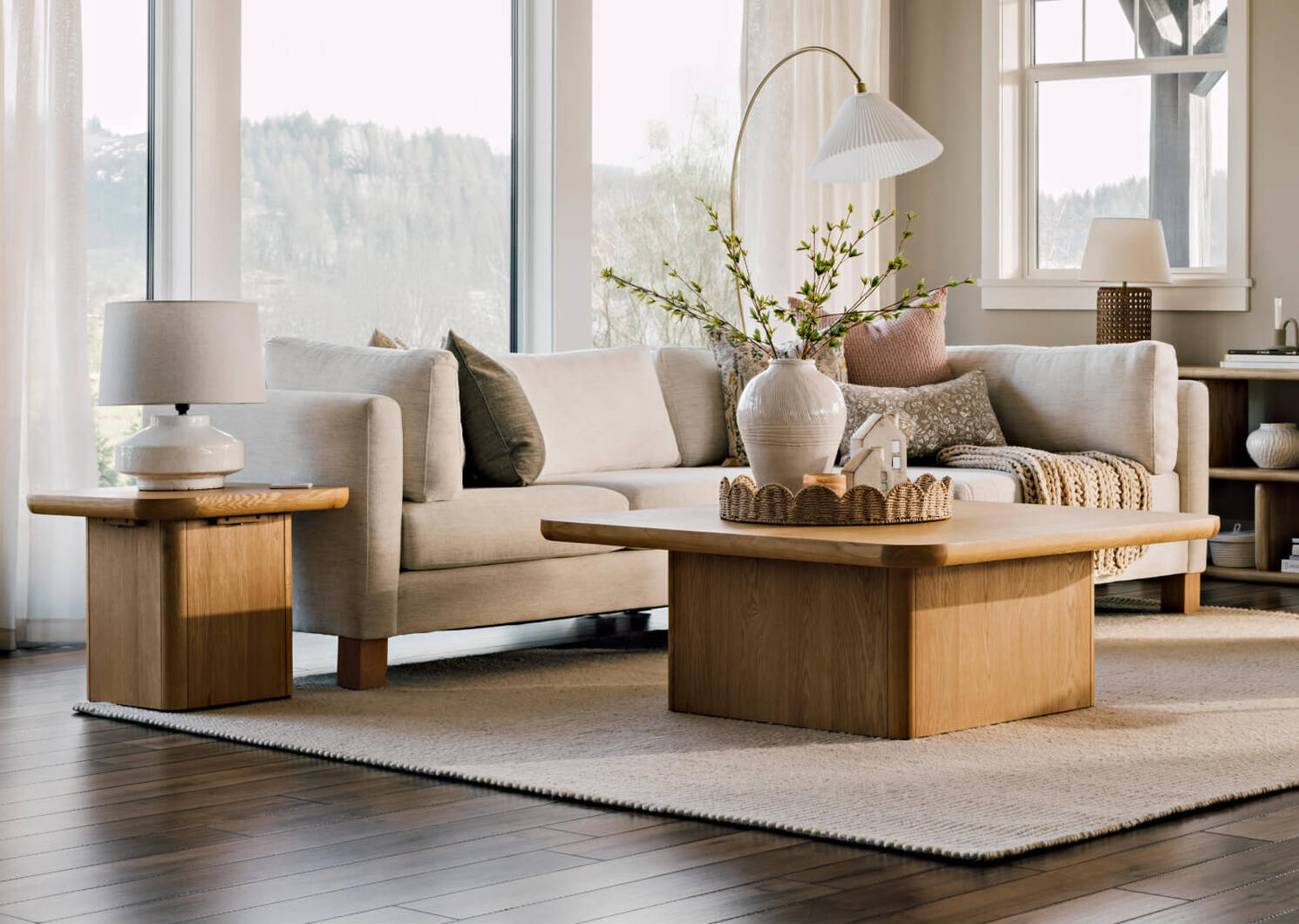 Rosamonde Side Table -Rhett Natural