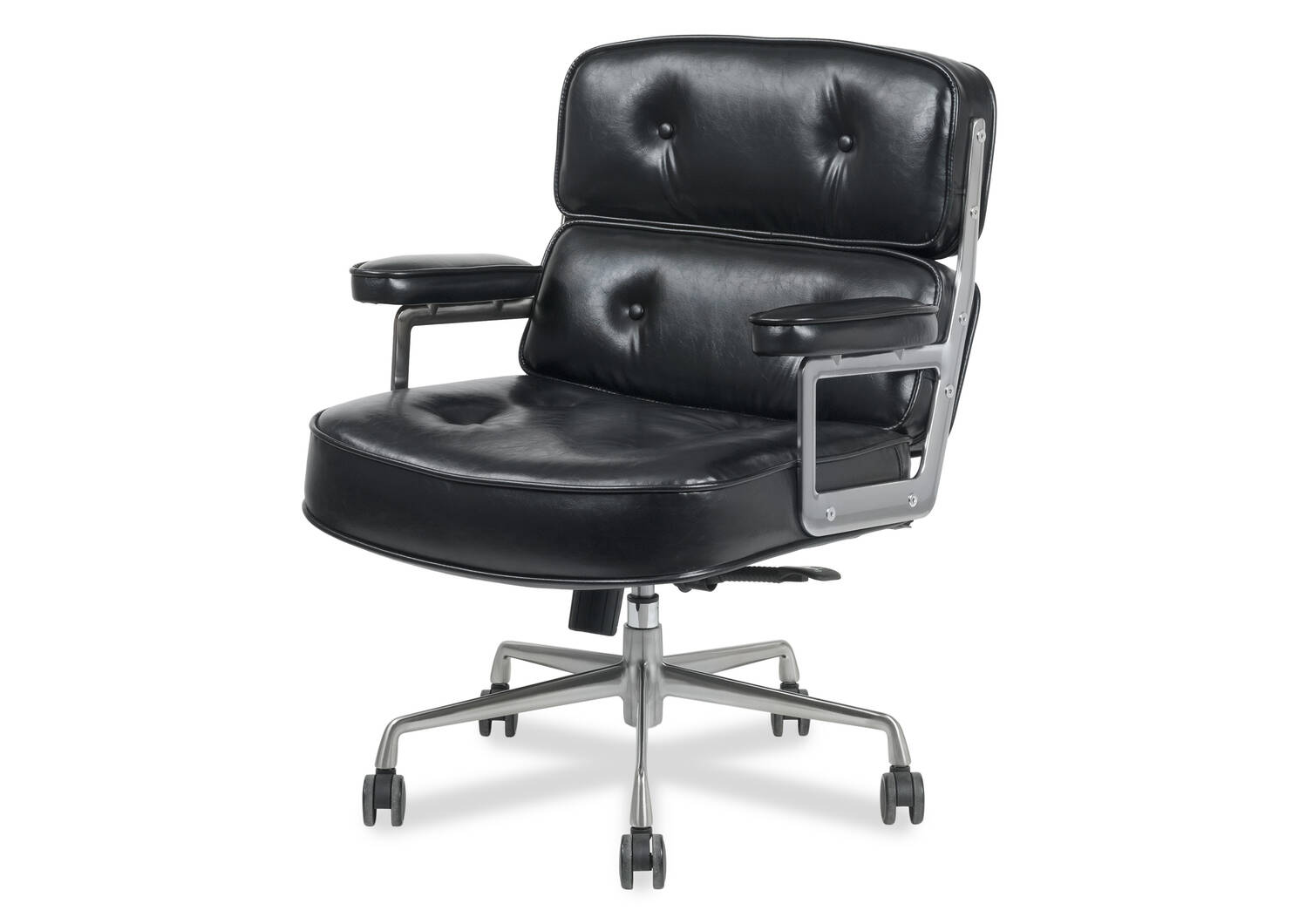 Fauteuil de bureau Kennedy -noir vintage