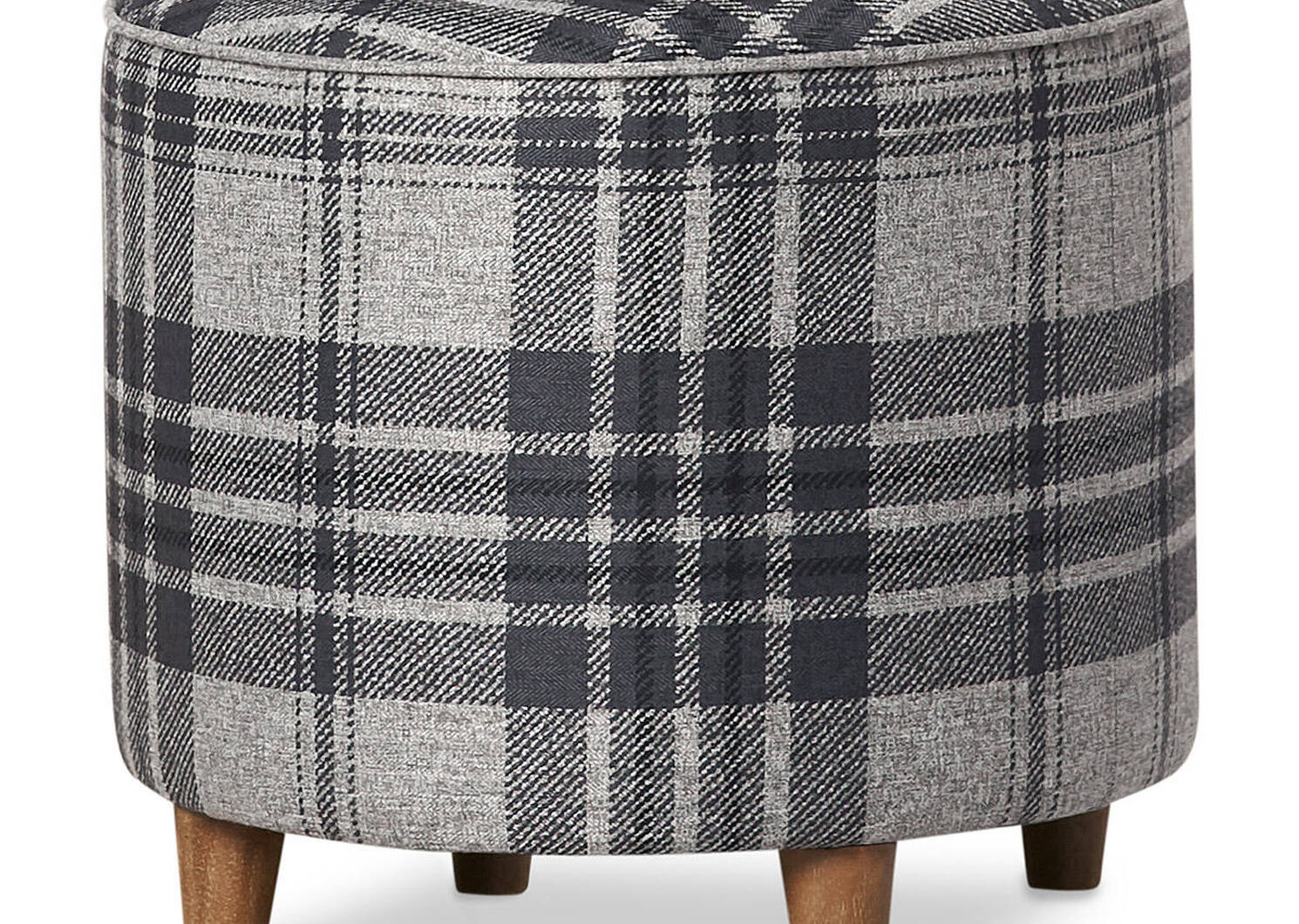 Coventry Ottoman -Marta Charcoal