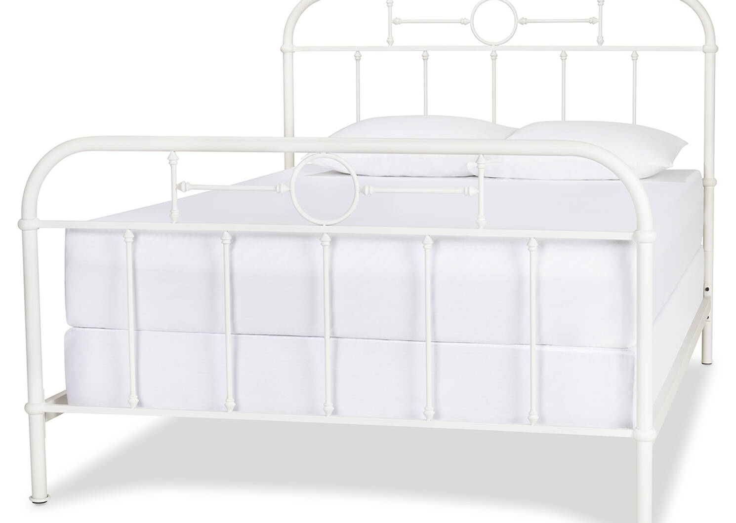 Izadore Bed -White, KING