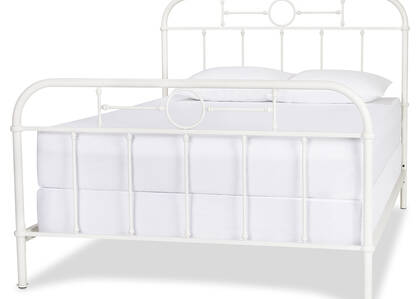 Izadore Bed -White