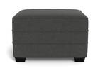 Azure Custom Ottoman 28x24”