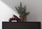 Ebenezer Truck Decor Red